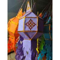 ราคา โคมล้านนา โคมแขวน ทำจากกระดาษสา ขนาด 6 นิ้ว (4158088875)