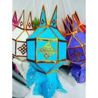 ราคา โคมล้านนา โคมแขวน ทำจากกระดาษสา ขนาด 6 นิ้ว (4158088874)