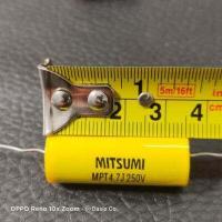 ราคา 1ตัว MITSUMI C เสียงแหลม capacitor 2 2uf 3 3uF 4 7uF 16J 250V คอนเดนเซอร์ ตัวป้องกันลำโพงเสียงแหลม คาปาซิเตอร์ (13789413187)