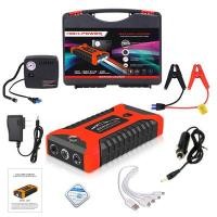 ราคา จั๊มสตาร์ทรถ 12v จั้มสตาร์ท พกพา jump start รถยนต์ จั๊มสตาร์ทรถยนต์ ตัวจั้มสตาร์ท จัมสตาร์ รถยนต์ จั้มสตาร์ทรถยนต์ 98000 mAh 2 in 1 4USBชุดจั้มสตาร์ท พร้อมปั๊มลม เครื่องจั้มสตาร์ท จั๊มสตาร์ทรถ (144643