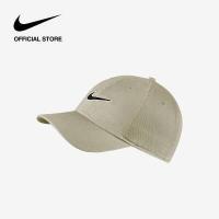 ราคา Nike Unisex Sportswear Heritage 86 Adjustable Cap Light Bone (14219839543)