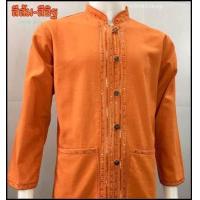 ราคา เสื้อผ้าฝ้ายด้นมือ ชาย หญิง สีส้ม สีอิฐ เสื้อผ้าผู้ชาย ชุดประจำชาติ ผ้าไทย ชุดอีสาน ผ้าฝ้ายเรณู ผ้าฝ้ายเรณูนคร สีอิฐ winweshop (802712223)