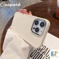 ราคา ใช้ได้กับ IPhone 14 13 12 11 Pro Max X Xr Xs Max 7 8 6S 6 Pus เคสโทรศัพท์ Ins สไตล์สีทึบแหวนเลนส์โลหะ3สีเคสนิ่ม (18851225320)