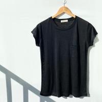 ราคา เสื้อยืดแฟชั่น คอกลมกระเป๋า เนื้อผ้าสลาฟ อก 36 ยาว 24 (12742679053)