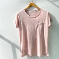 ราคา เสื้อยืดแฟชั่น คอกลมกระเป๋า เนื้อผ้าสลาฟ อก 36 ยาว 24 (16257583278)