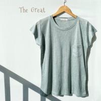 ราคา เสื้อยืดแฟชั่น คอกลมกระเป๋า เนื้อผ้าสลาฟ อก 36 ยาว 24 (16729588512)