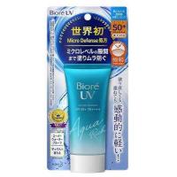 ราคา รุ่นใหม่ ครีมกันแดด Biore UV โฟมล้างหน้า เซนกะเพอร์เฟ็ควิป Aqua Rich Watery Essence Micro Defense ครีมกันแดดบีโอเรจากญี่ปุ่น Made in Japan SPF50 PA ขนาด 50 กรัม (10804617601)