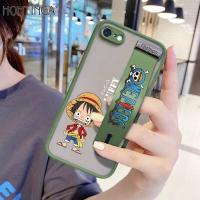 ราคา มีสายรัดข้อมือ Hontingaเคสมือถือ เคสโทรศัพท์ เคสไอโฟน ลายการ์ตูนวันพีช สำหรับIphone 6 6S 7 8 Plus SE 2020 (6122754204)
