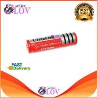 ราคา LOV Ultrafire ถ่านชาร์ต รุ่น UltraFire 18650 3 7V 6800 mAh สีแดง (17945803633)