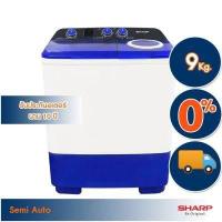 ราคา เครื่องซักผ้า 2 ถัง SHARP รุ่น ES TW90BL ขนาด 9Kg ES TW90BL ES TW90 ES TW90 (16698354054)