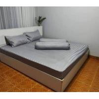 ราคา ผ้าปูที่นอน Ai Zhuo ลายริ้ว เกรดโรงแรม มีขนาด 3 5 5 6 ฟุต เนื้อผ้านุ่มสบาย ไม่ติดขนสัตว์ (10991126127)