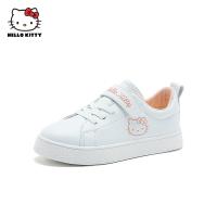ราคา รองเท้าสนีกเกอร์กันลื่นสำหรับเด็กผู้หญิง Hello Kitty รองเท้ากีฬาสีขาวรองเท้าสีขาวสำหรับเด็กผู้หญิงน้ำหนักเบารองเท้าสีขาวล้วนแบบลำลองสำหรับเด็กวัย5 12ขวบแบบนิ่ม (16196482954)