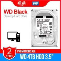 ราคา ร้อนในตลาด WD Black 4TB 3 5 HDD ฮาร์ดดิสก์ตั้งโต๊ะไดรฟ์ Hdd 7200RPM SATA 6กิกะไบต์ วินาที WD4005FZBX แคช256MB (17644152689)