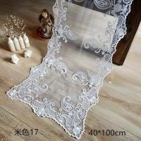 ราคา ผ้าปูโต๊ะลูกไม้สีขาววินเทจสไตล์ยุโรปผ้าปูโต๊ะน้ำชาผ้าคลุมตู้เย็นโต๊ะเครื่องแป้งกันฝุ่นเครื่องประดับ (15019835693)