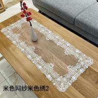 ราคา ผ้าปูโต๊ะลูกไม้สีขาววินเทจสไตล์ยุโรปผ้าปูโต๊ะน้ำชาผ้าคลุมตู้เย็นโต๊ะเครื่องแป้งกันฝุ่นเครื่องประดับ (15019835715)