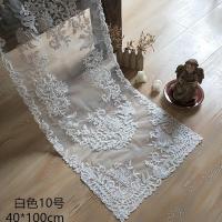 ราคา ผ้าปูโต๊ะลูกไม้สีขาววินเทจสไตล์ยุโรปผ้าปูโต๊ะน้ำชาผ้าคลุมตู้เย็นโต๊ะเครื่องแป้งกันฝุ่นเครื่องประดับ (15019835676)