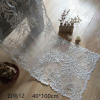ราคา ผ้าปูโต๊ะลูกไม้สีขาววินเทจสไตล์ยุโรปผ้าปูโต๊ะน้ำชาผ้าคลุมตู้เย็นโต๊ะเครื่องแป้งกันฝุ่นเครื่องประดับ (15019835669)