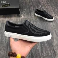 ราคา ขายด่วพร้อมส่งคุณภาพสูงAmiri รองเท้าผู้ชายหนังระบายอากาศแบบสบาย ๆ loafers รองเท้าผ้าใบ (17876645840)