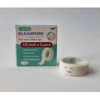 ราคา KLEANPORE เทปแต่งแผลชนิดเยื่อกระดาษ เทปเยื่อกระดาษ ทรานสพอร์เทป ขนาด 1 2 และ 1 นิ้ว (18893182878)