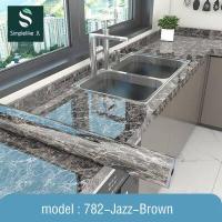 ราคา วอลเปเปอร์ลายหินอ่อน วอเปเปอร์ติดผนัง สติ๊กเกอร์ติดผนัง wallpaper pvc สติ๊กเกอร์ติดโต๊ะ ห้องนอน สติกเกอร์กันนำ สติ๊กเกอร์ ติดครัว (18065249750)