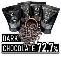 ราคา อิตาลี DELIZIA Dark Chocolate couverture 72 7 ดาร์กช็อกโกแลต ดาร์คช็อกโกแลตแท้ เข้มข้น ทำขนมได้ทุกรูปแบบ (17325764062)