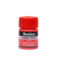 ราคา สีเพ้นท์เสื้อ เพ้นท์รองเท้า สีเพ้นท์ผ้าโดยเฉพาะ Beehive 20 มล กันน้ำ ซักได้ (451659041)