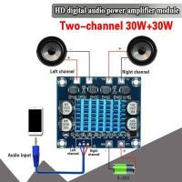 ราคา โมดูลขยายเสียง TPA3110 XH A232 30W 30W 2 0 Channel Stereo Audio Digital Sound Power Amplifier (17387417406)