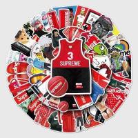 ราคา Sup Supreme sticker สติกเกอร์กันน้ำรูปแบบที่แตกต่างกัน 50 ชิ้น dragon ball one piece NARUTO (15020093126)