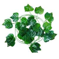 ราคา ไม้เลื้อย ใบไม้ประดิษฐ์ ใบองุ่น ใบพลูด่าง ไม้เลื้อยปลอม เถาวัลย์ปลอม หญ้าเทียม ไม้เลื้อยปลอม ตกแต่งบ้าน ตกแต่งสวน leaf string Hakah (12824829754)