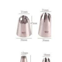 ราคา BY หัวบีบขนาดใหญ่ หัวบีบเค้ก หัวบีบครีม หัวบีบคุกกี้ เบอร์ 901 902 903 9FT 348 1B 336 1G พร้อมส่งในไทย (10521969788)