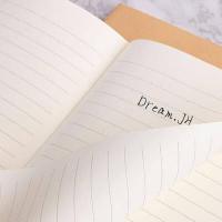 ราคา สมุดปกน้ำตาล สมุดสันเย็บลวด กระดาษถนอม สายตา A5 นักเรียนเขียนง่าย (4633436845)