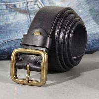 ราคา Lee is the belt man agio layer cowhide leather copper needle belt leisure belt restoring ancient ways of middle aged and young me (15329224900)