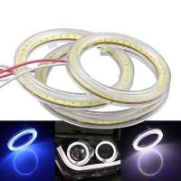ราคา 2ชิ้นคุณภาพสูงรถAngel Eyes 60Mm 70Mm 80Mm 90Mm 95Mm 100Mm Autoไฟหน้าฮาโล (6857402934)