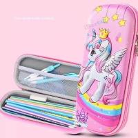 ราคา 3D น่ารักกรณีดินสอโรงเรียนปากกากระเป๋า Kawaii กล่องดินสอสำหรับสาวๆออแกไนเซอร์เครื่องเขียน พร้อมส่งกล่องดินสอ กระเป๋าดินสอลายนูน 3D งานเทียบsmiggle งานเทียบสมิกเกิ้ล Pen Case Mer (18900756699)