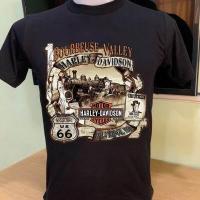 ราคา Classic Retroเสื้อยืด เสื้อฮาเลย์ harley davidson (19071693967)