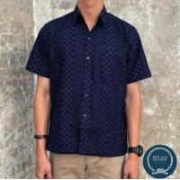 ราคา เสื้อเชิ้ตหม้อห้อม ม่อฮ้อม หม้อฮ่อม พิมพ์ลาย (15505503161)