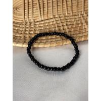 ราคา กำไลลูกปัดแบบยางยืด สร้อยข้อมือลูกปัด กำไลลูกปัดโทนขาวดำ (14325598483)