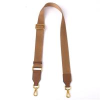 ราคา สายกระเป๋าผ้าใบหนังวัวเหมาะสำหรับ MCM สายคล้องไหล่สีน้ำตาลสายคล้องไหล่แบนด์วิดธ์สายกระเป๋าอุปกรณ์เสริมสายสะพายข้างปรับได้ (11635996418)