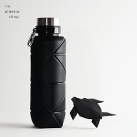 ราคา Origami Bottle Foldable water bottle ขวดน้ำพับได้น้ำหนักเบา พกพาสะดวก หิ้วง่าย เที่ยวสะดวก (16762944719)
