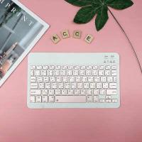 ราคา Bluetooth Office Keyboard คีย์บอร์ดไร้สายบลูทูธ แป้นพิมพ์บลูทู ธแป้นพิมพ์สำนักงาน KEYBOARD Wireless 3 0 Bluetooth Fast Connection EN TH English and Thai Layout iOS Android PC Mob (3312084302)