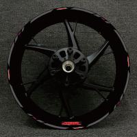 ราคา สติกเกอร์ติดดัดแปลงดุมล้อเหมาะสำหรับ Honda cb650f CBR1000RR 600R 300R สติกเกอร์กันน้ำขอบล้อ (17370033039)