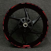 ราคา สติกเกอร์ติดดัดแปลงดุมล้อเหมาะสำหรับ Honda cb650f CBR1000RR 600R 300R สติกเกอร์กันน้ำขอบล้อ (17370033040)