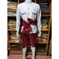 ราคา ชุดไทยผู้ชาย ชุดไทยท่านขุน ชุดราชประแตน ชุดไทยเพื่อนเจ้าบ่าว 3ชิ้น เสื้อ โจง ผ้าคาด (14801878362)