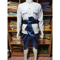 ราคา ชุดไทยผู้ชาย ชุดไทยท่านขุน ชุดราชประแตน ชุดไทยเพื่อนเจ้าบ่าว 3ชิ้น เสื้อ โจง ผ้าคาด (14801878347)