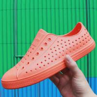 ราคา Ready Stock Unisex Sandal Jelly Shoes Summer Croc Shoes Kids Garden Shoes Beach Hollow Mules Clogs Candy Color Sandals JEFFERSON WNC Native Waterproof Beach Sandals Size 36 45 For (16439844984)