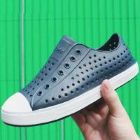 ราคา Ready Stock Unisex Sandal Jelly Shoes Summer Croc Shoes Kids Garden Shoes Beach Hollow Mules Clogs Candy Color Sandals JEFFERSON WNC Native Waterproof Beach Sandals Size 36 45 For (16439844848)