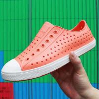 ราคา Ready Stock Unisex Sandal Jelly Shoes Summer Croc Shoes Kids Garden Shoes Beach Hollow Mules Clogs Candy Color Sandals JEFFERSON WNC Native Waterproof Beach Sandals Size 36 45 For (16439844966)