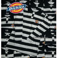 ราคา เสื้อยืดลายทาง เสื้อดิกกี้ วินเทจยุค90 เสื้อวัยรุ่นวินเทจ เสื้อแฟชั่นยอดฮิต ชาย หญิง ใส่ได้ (15398502756)