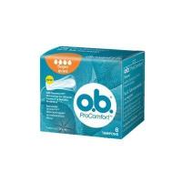 ราคา O B Pro Comfort โอ บี โปรคอมฟอร์ท ผ้าอนามัยแบบสอด 1กล่อง 8ชิ้น สีส้ม สีเหลือง (4506194155)