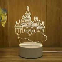 ราคา 3Dโคมไฟอะคริลิค LED ของขวัญเด็กสร้างสรรค์ ของขวัญวันเกิดการ์ตูน USB (15890062646)